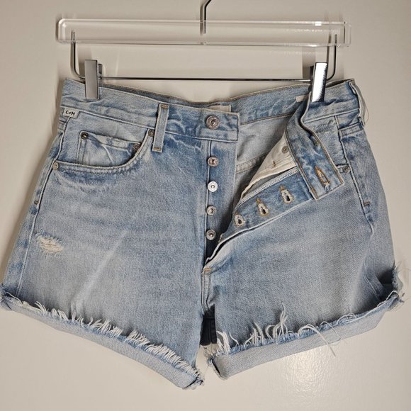 Citizens of Humanity Sz 27 Frieda Shorts - Organic Cotton - Picture 4 of 6